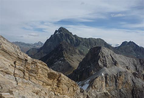 Blick Zum Piz Platta Von Punkt 2997 Fotos Hikr Org