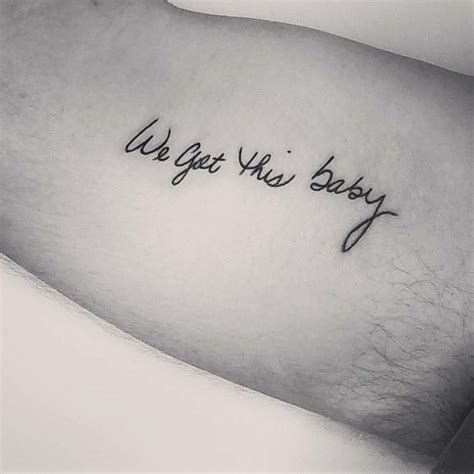 Wife S Handwriting Tattoo On Bicep Handwriting Tattoos Cute