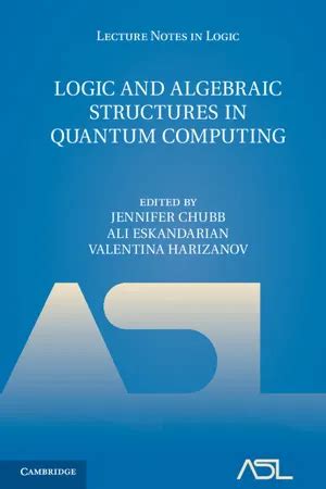 PDF Logic And Algebraic Structures In Quantum Computing By Jennifer