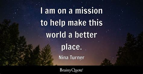 Nina Turner - I am on a mission to help make this world...