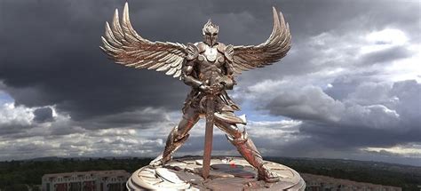 Angel Warrior Sculpture 2 3D model | CGTrader