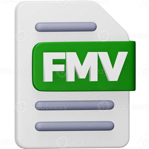 Fmv File Format 3d Rendering Isometric Icon 15081226 PNG