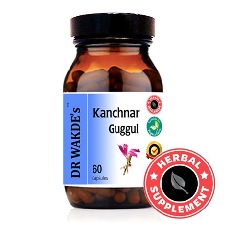 Канчар и Гугул х 60 капсули Доктор Уакде | Kanchnar Guggul x 60 caps Dr ...