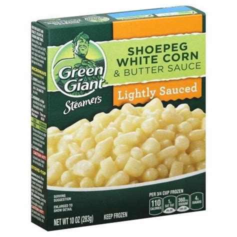 Green Giant Steamers Steamers Shoepeg White Corn Butter Sauce