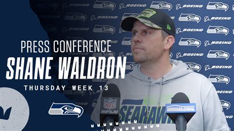 Shane Waldron Seahawks Thursday Press Conference - December 2