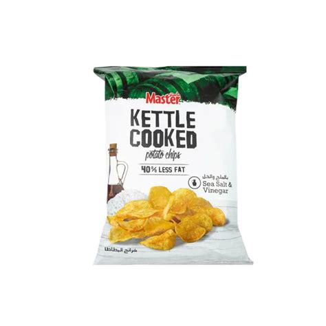 Buy Master Kettle Potato Chips Salt And Vinegar 170g Shop On Vegetable Souk Uae