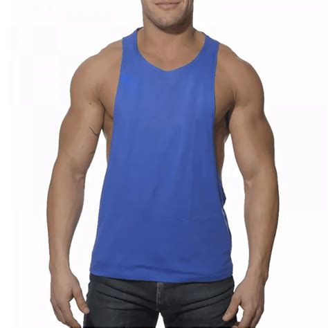 Summer Quickly Dry Mens Running T Shirts Compression Loose Gym Tank Top Fitness Sleeveless T