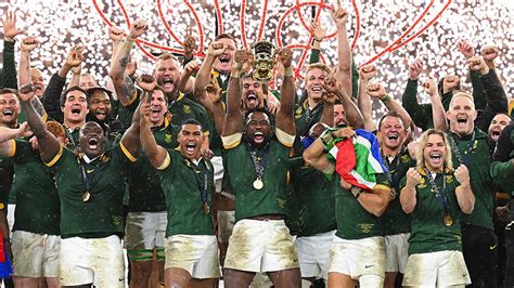 Mundial de Rugby Sudáfrica gritó campeón tras un ajustado triunfo