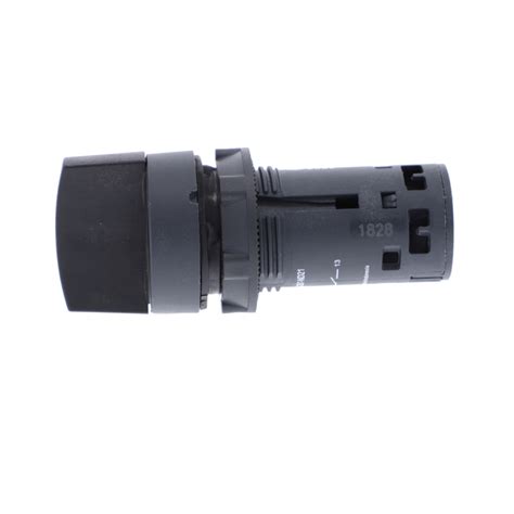 XB7ND33 - Monolithic selector switch, Harmony XB7, plastic, black, 22mm ...