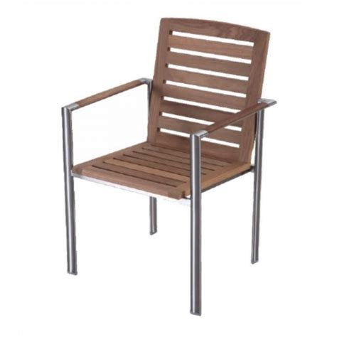 Solid Teak Luxury Alfresco Arm Chair St Sk Lifepursue