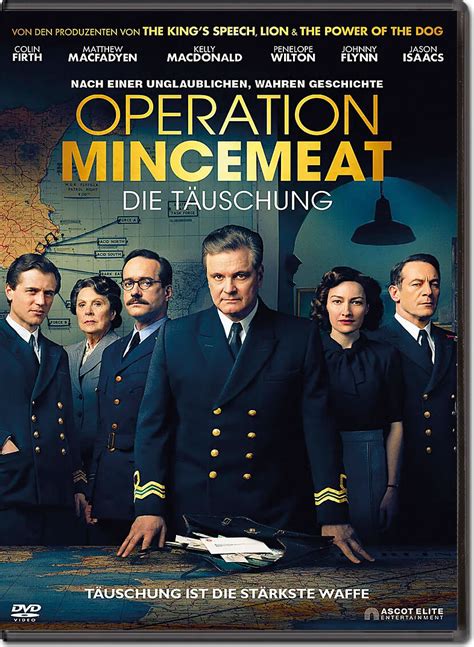 Operation Mincemeat Die Täuschung Dvd Filme • World Of Games