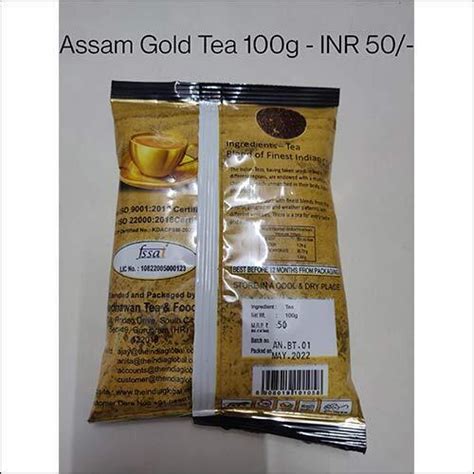 Black Assam Gold Tea 100gm At Best Price In Gurugram Wadhawan Tea And Foods