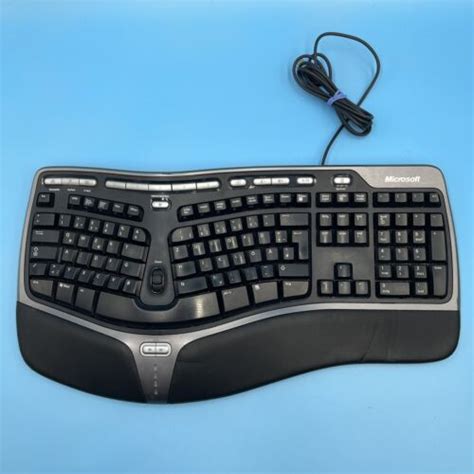 Microsoft Natural Ergonomic Keyboard V Ku Usb Working Ebay