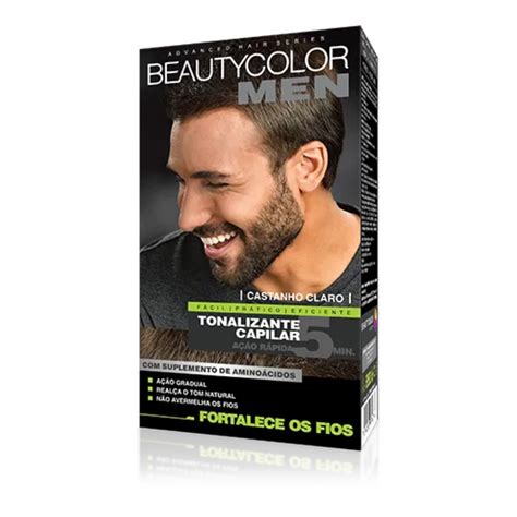 Beautycolor Men Tonalizante Capilar Masculino Para Homens Shopee Brasil