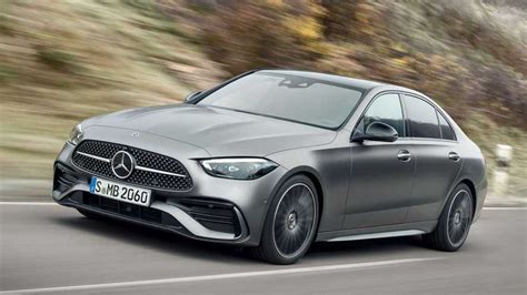 2022 Mercedes C Class Debuts With S Class Design Inspiration And Tech