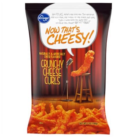 Kroger Crunchy Cheese Curls Chips Oz King Soopers