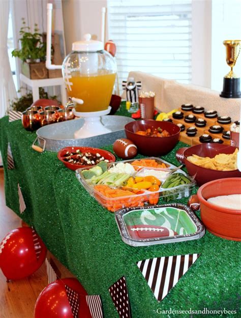 Super Bowl Party - Garden Seeds and Honey Bees