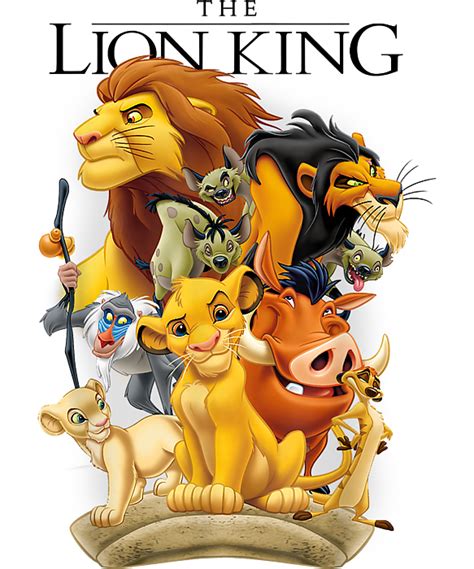 Disney Lion King Pride Land Characters Graphic Greeting Card by Kha Dieu Vuong