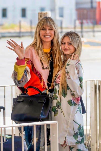 Leni Klum Responds To Backlash About Lingerie Campaign With Mom Heidi Klum I Am Overall Happy