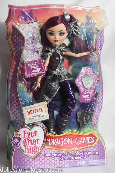 Review # 39 Ever After High Dragon Games Raven Queen Doll - Margaret Ann