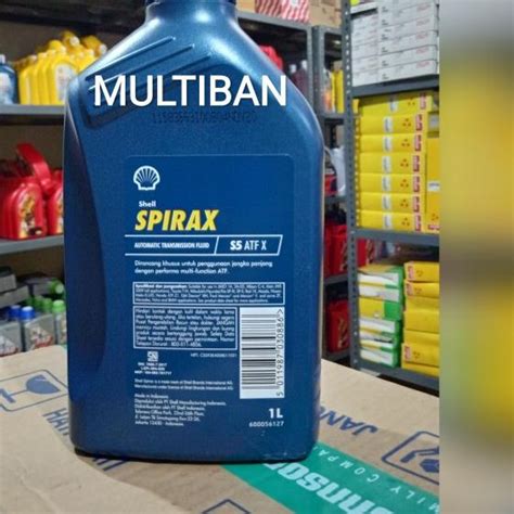 Jual OLI SHELL SPIRAX S5 ATF X MATIC 1 LITER Shopee Indonesia