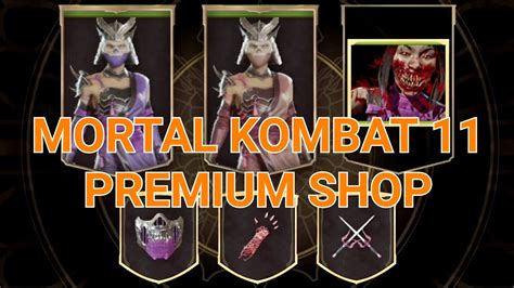 MK11 Premium Shop 10 12 22 Gear Skins Etc Mileena Kollector 12th