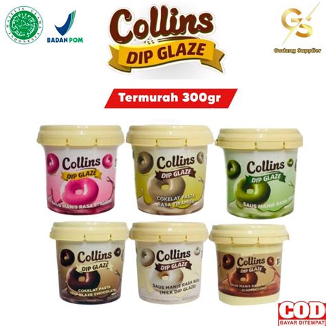 Jual Collins Dip Glaze Gr All Variant Shopee Indonesia