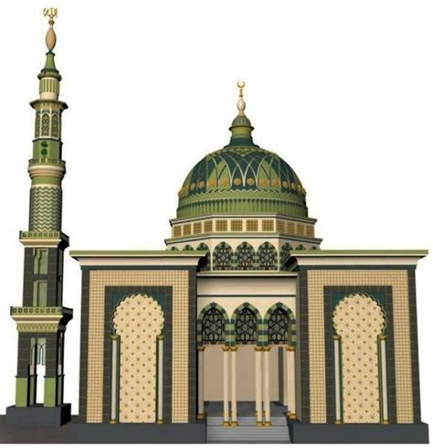 Desain Masjid Classic 2 Lantai Bapak Nasrul Cikarang Bekasi Artofit