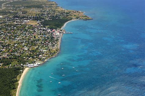 Charlestown Harbor in Charlestown, Nevis Island, Saint Kitts and Nevis ...