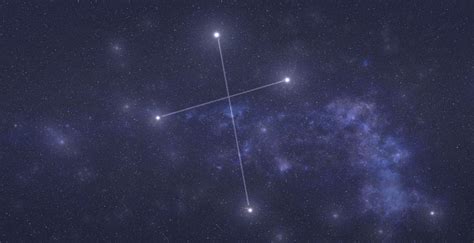 Southern Cross Constellation Drawing