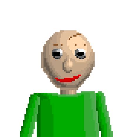 Pixilart - baldi by Tuxedoedabyss03