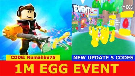 New Update Codes New Event Egg 1m Egg Flower Magnet Simulator Roblox August 8 2021