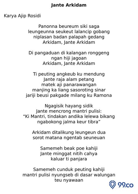 Keindahan Sajak Alam Sekitar 5 Contoh Sajak Sunda Tentang Ala NBKomputer