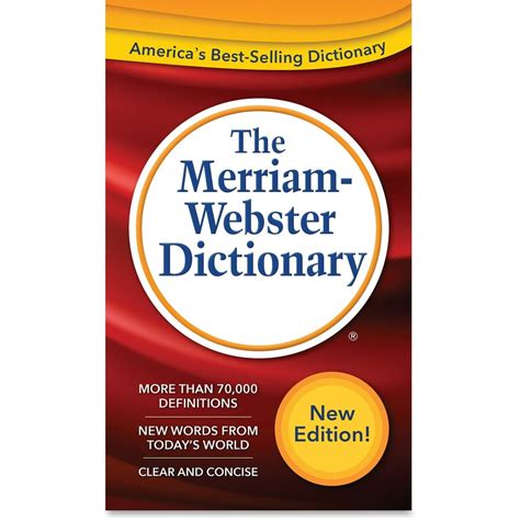 Merriam Webster Mer2956 Dictionary 1 Each