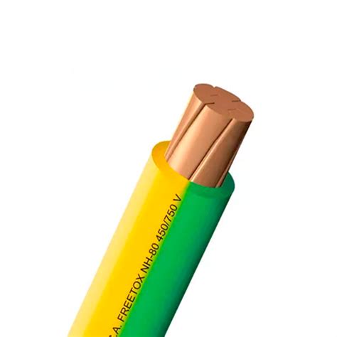 CABLE NH 90 25MM VERDE AMARILLO INDECO