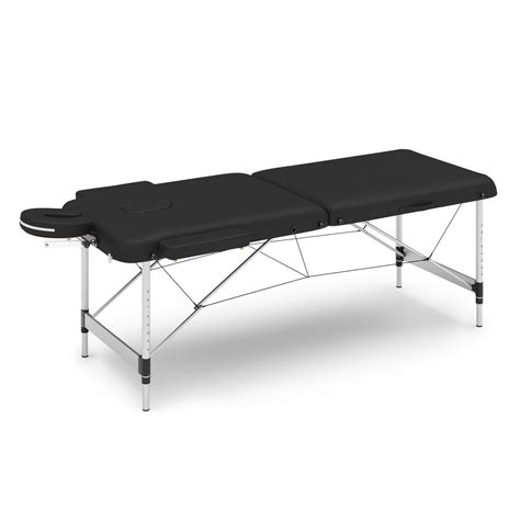 Table De Massage 2 Zones Noire Alu Gonser Ch Magasin En Ligne Pour