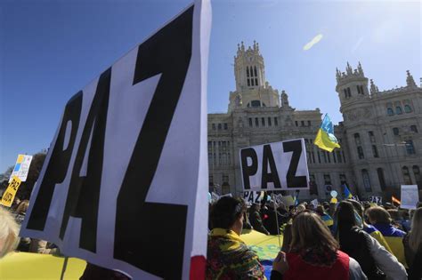 Fotos Las protestas contra la invasión de Ucrania alrededor del mundo