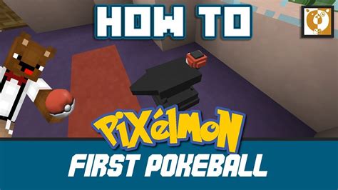 How To Make A Pokéball Pixelmon Generations Minecraft 1 10 2 Bear Games How To Youtube