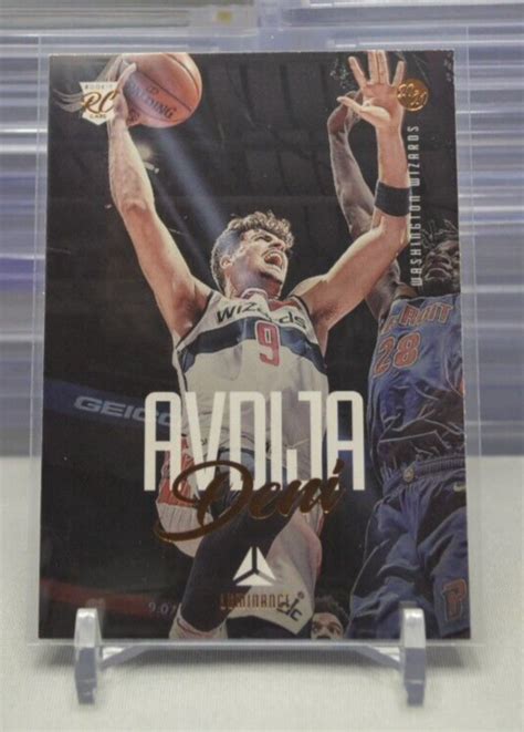 Deni Avdija Panini Chronicles Luminance Bronze Rookie Rc