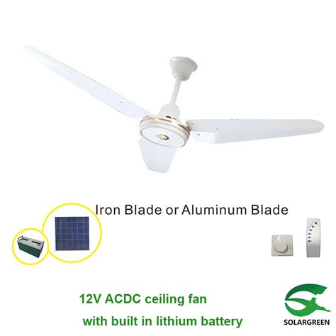 Inch Solar Ceiling Fan With Overcharge Protection For African Market