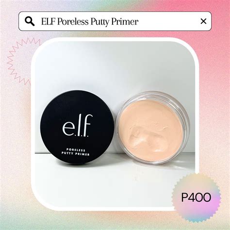 Elf Poreless Putty Face Primer Beauty And Personal Care Face Makeup On