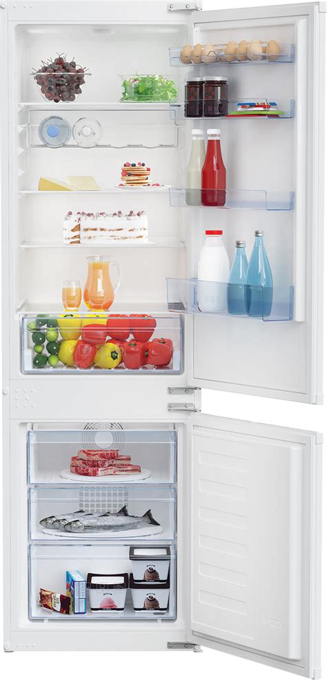 Integrated Fridge Freezer With Chrome Wire Rack Bcsd Beko Ireland