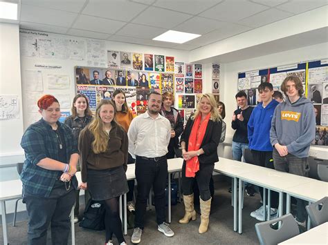 Local MP visits students at Haywards Heath College | Mims Davies