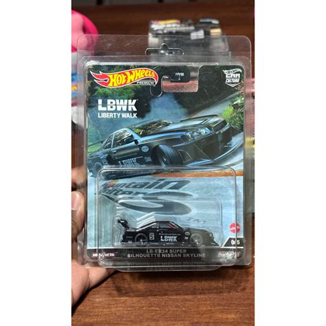 Hot Wheels Mountain Drifters ER34 Super Silhouette Nissan Skyline LBWK CHASE Shopee Malaysia
