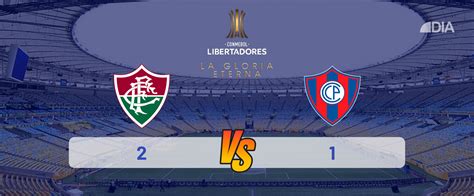 Copa Libertadores Resultado De Cerro Vs Fluminense Dia