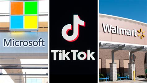 Walmart Joins Microsoft In Bid For Tiktoks Us Operations Bbc News