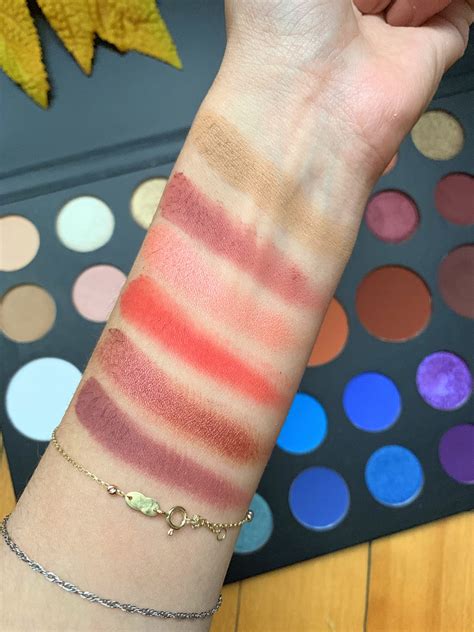 Morphe X James Charles Artistry Palette Review And Swatches