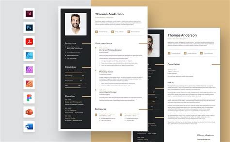 20 Best Figma Resume CV Templates Yes Web Designs