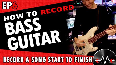 How To Record Bass Guitar Fender Precision Bass Home Recording