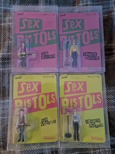 Sex Pistols Reaction Figures Johnny Rotten Sid Vicious Wave